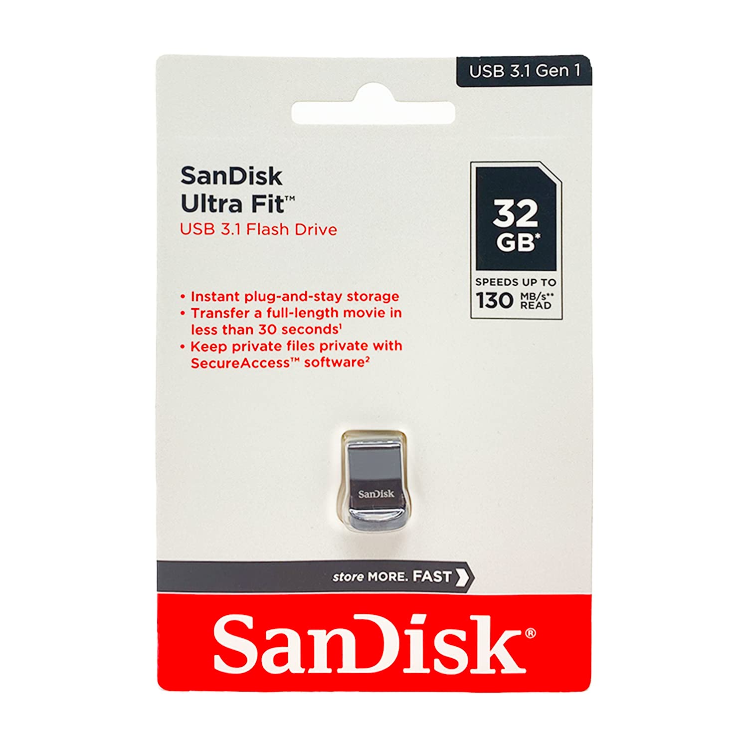 (image for) فلاش من سانديسك Sandisk SDCZ430-032G USB 3.1 Flash Memory 32GB